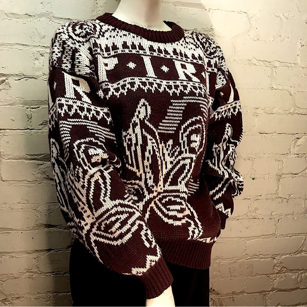 Slouchy Oversized Old Man Sweater